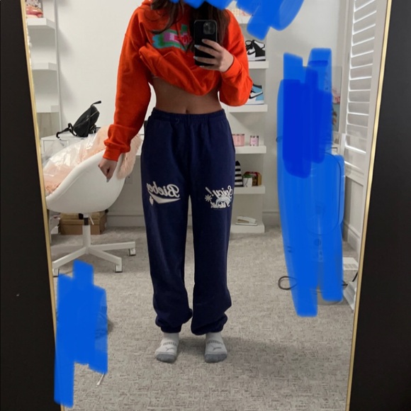 EXCLUSIVE JUSTIN BIEBER JUSTICE TOUR MERCH. “Spicy I Like It” Sweatpants - Picture 3 of 3